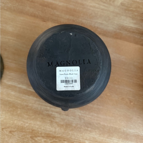 Magnolia Home Inese Rustic Black Vase - Picture 4 of 4